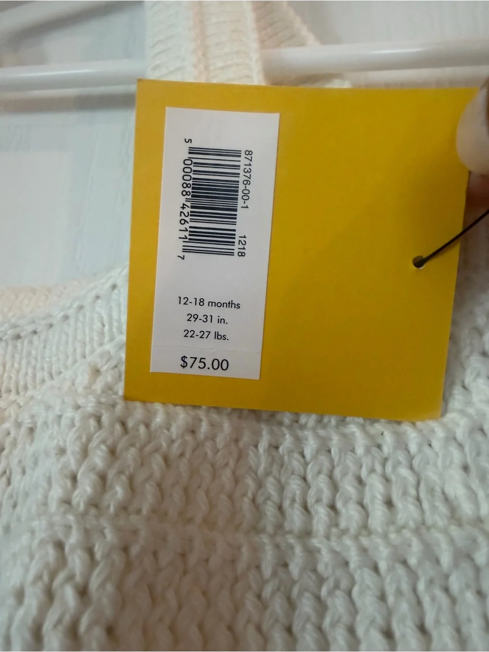 Banana Republic Crochet Cream Romper